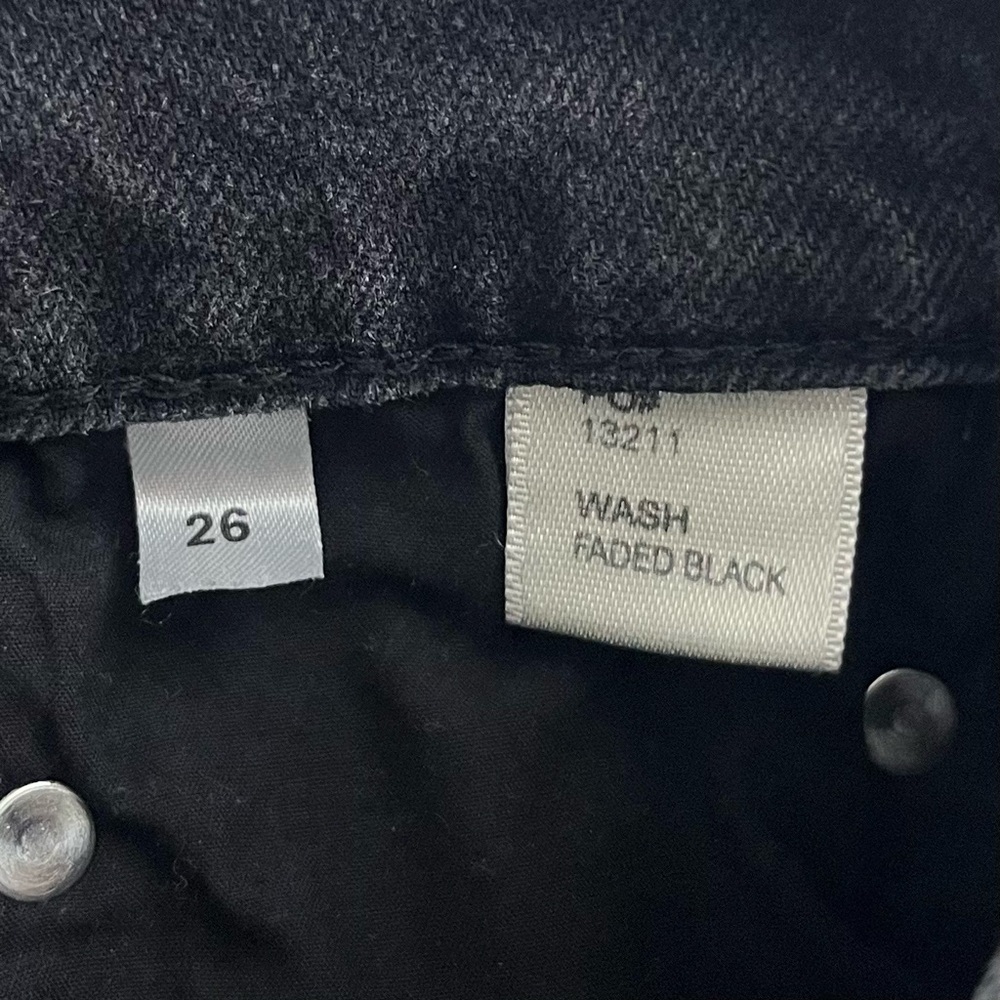 Reformation High‎ Rise Slim Leg Washed Black Jean - Picture 11 of 11
